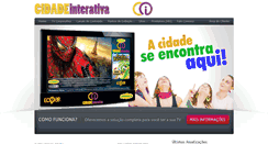 Desktop Screenshot of cidadesinterativas.com.br